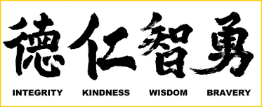 Integrity, Kindness, Wisdom, and Bravery