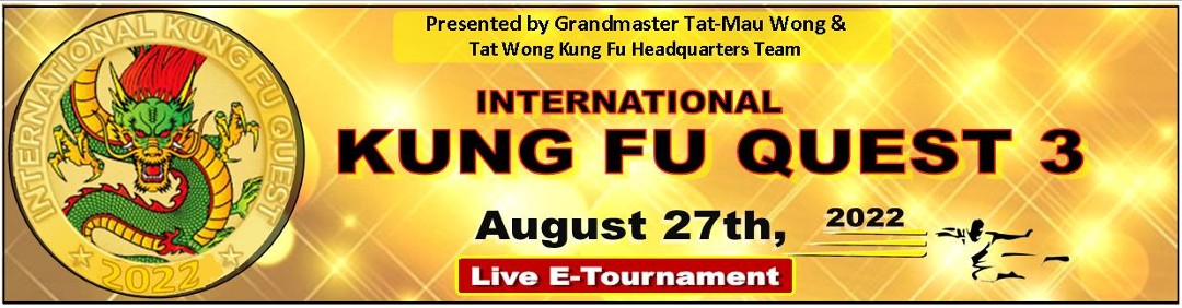 International Kung Fu Quest Live E-Tournament Banner